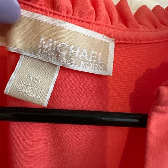 Michael Kors Vibrant Coral Dress - Picture 2 of 4